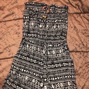 Strapless Jumpsuit long pant